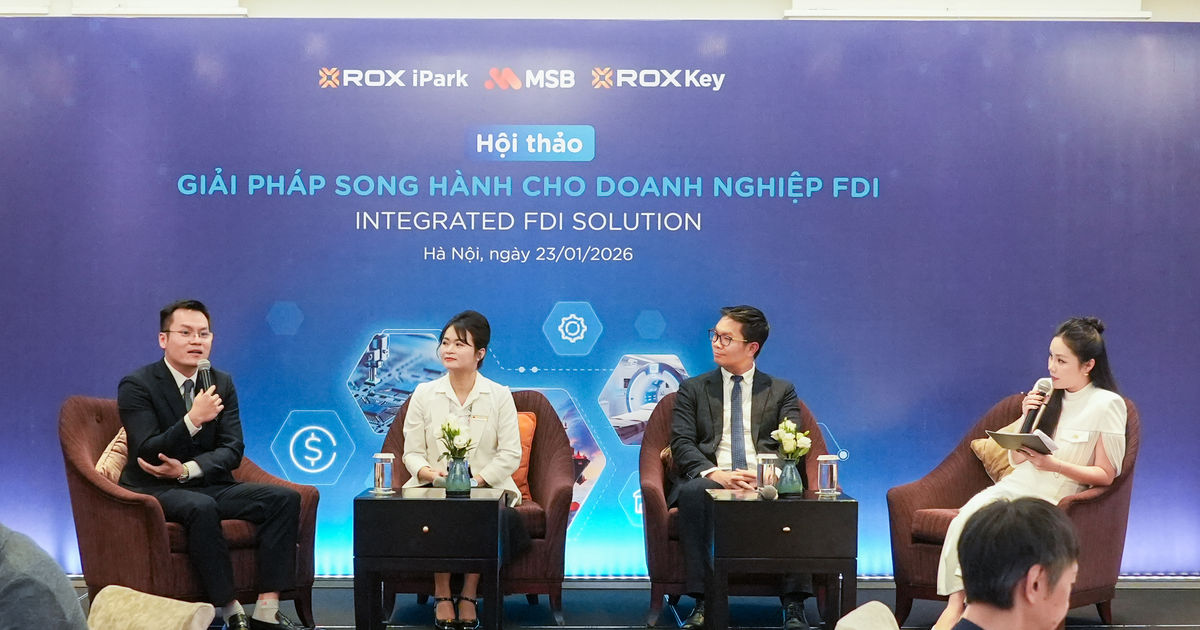 ROX Key - ROX iPark - MSB hợp tác cung cấp giải pháp trọn gói cho doanh ...