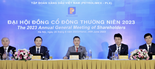 Petrolimex (PLX) đặt mục tiêu lợi nhuận năm 2023 đạt 3.228 tỷ đồng, tăng 42%