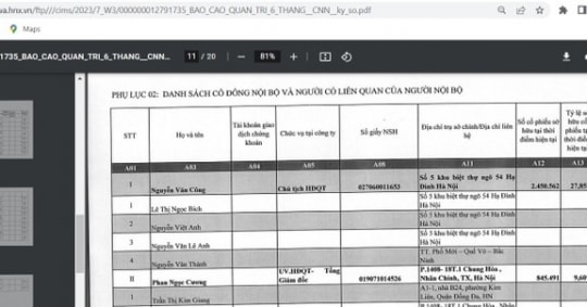 Hậu cổ phiếu tăng nóng là việc Chủ tịch Coninco (CNN) “mua chui” cổ phiếu?