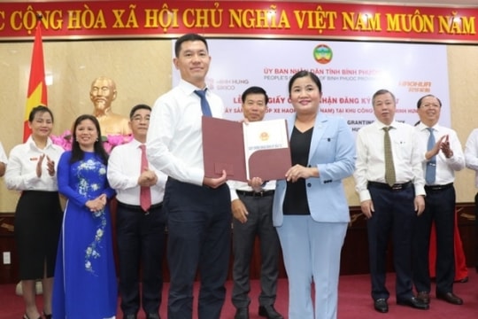 Bình Phước nhận được dự án FDI với số vốn đầu tư khủng