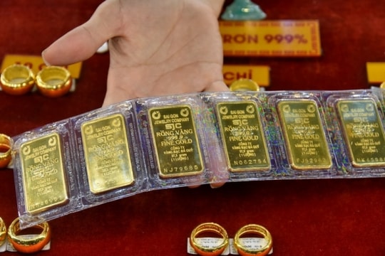 Giá vàng hôm nay 12/9/2023: Giá vàng 9999, SJC, 24K, PNJ, DOJI, Mi Hồng tiếp tục đà tăng