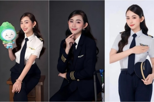 Nữ cơ phó Việt đầu tiên lái máy bay Embraer: Đam mê “văn phòng trên mây” và những bước đi đầy bản lĩnh