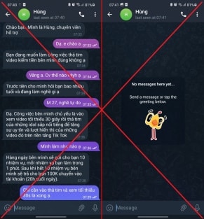 Cẩn trọng với chiêu trò lừa đảo trên ứng dụng Telegram