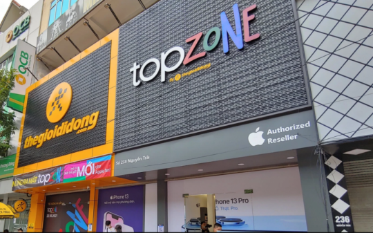 Thế Giới Di Động lần đầu phải đóng bớt cửa hàng TOPZONE