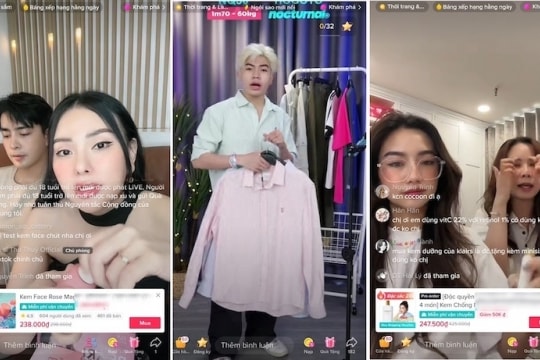 Bán hàng Livestream: Hình thức kinh doanh mang lại hàng tỷ đồng mỗi phiên