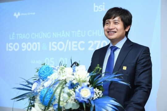 Meey Group được Viện Tiêu chuẩn Anh trao chứng nhận ISO 9001 và ISO/IEC 27001
