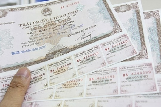 Huy động 45.283 tỷ đồng trái phiếu Chính phủ qua đấu thầu trong tháng 8