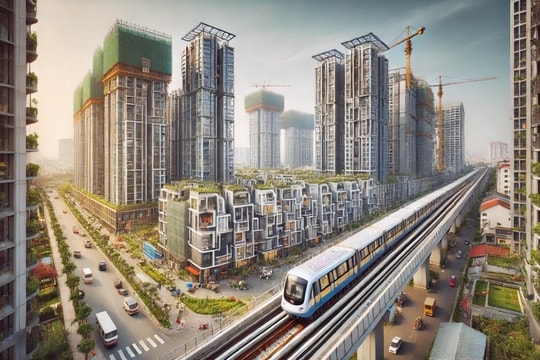 Giá BĐS Hà Nội gần nhà ga metro tăng mạnh, cao nhất đạt 40% sau một năm