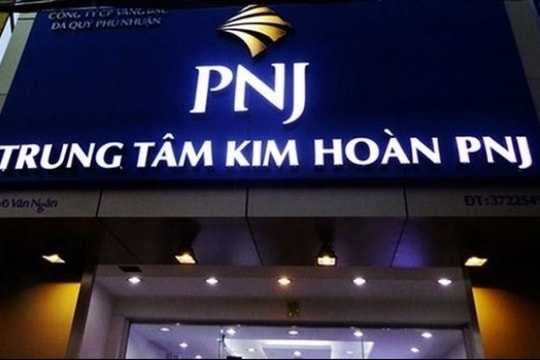Sau đợt thanh tra hoạt động kinh doanh vàng, PNJ bị phạt 1,34 tỷ đồng