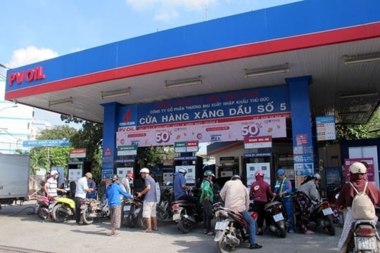 Giá xăng dầu trong nước tăng mạnh từ 15h ngày 10/10