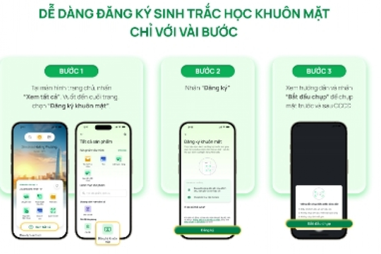 OCB tạm ngưng giao dịch với khách hàng chưa cập nhật sinh trắc học từ 1/1/2025