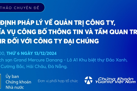 Yuanta Việt Nam và UBCKNN đẩy mạnh quản trị công ty và IR tại Đà Nẵng
