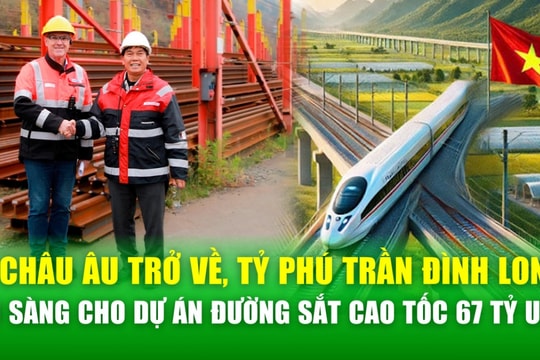 Chủ tịch Hòa Phát đích thân đi châu Âu "thực địa" công nghệ, sẵn sàng cho ‘đại dự án’ 67 tỷ USD