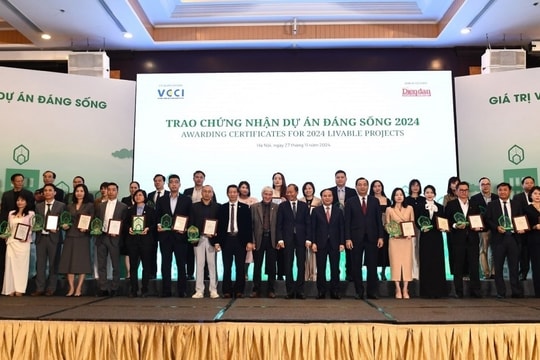 Dự án đáng sống 2024 vinh danh Đô thị nghỉ dưỡng của Sun Group Hà Nam