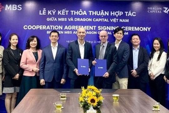 MBS và Dragon Capital ký kết hợp tác chiến lược, nâng tầm tài chính Việt Nam