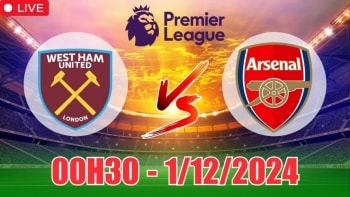 Nhận định West Ham vs Arsenal (00h30, 1/12) vòng 13 Ngoại hạng Anh: “Pháo thủ” tiếp mạch thắng