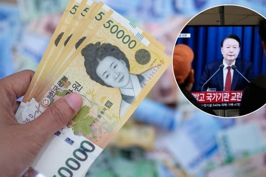 Đồng won "lao dốc" kỷ lục, sắc lệnh thiết quân luật làm chao đảo kinh tế Hàn Quốc