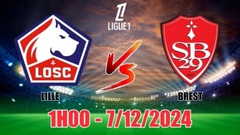 Soi tỷ lệ, nhận định Lille vs Brest (1h00, 7/12) vòng 14 Ligue 1 Pháp: Tin vào cửa trên