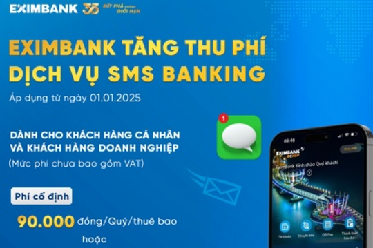 Bản tin tài chính - ngân hàng 6/12: Bộ Tài chính sửa đổi quy định về chứng chỉ bảo hiểm, Eximbank tăng phí SMS Banking