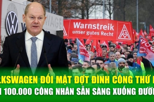 Volkswagen đối mặt với làn sóng đình công thứ hai: Hơn 100.000 công nhân sẵn sàng xuống đường