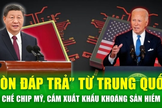 Căng thẳng thương mại Mỹ - Trung leo thang: Bắc Kinh cảnh báo chip Mỹ kém an toàn