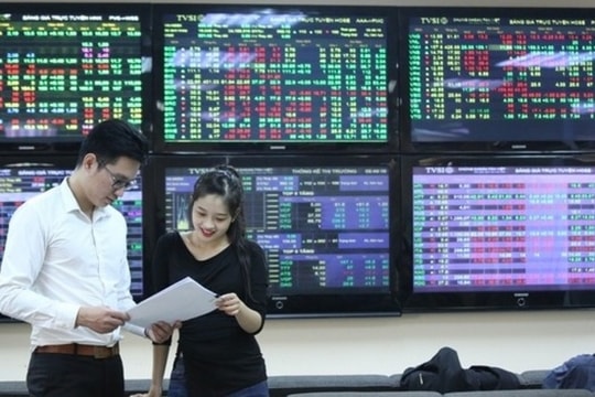 Nhóm năng lượng và bất động sản dẫn dắt, VN-Index giữ sắc xanh phiên sáng