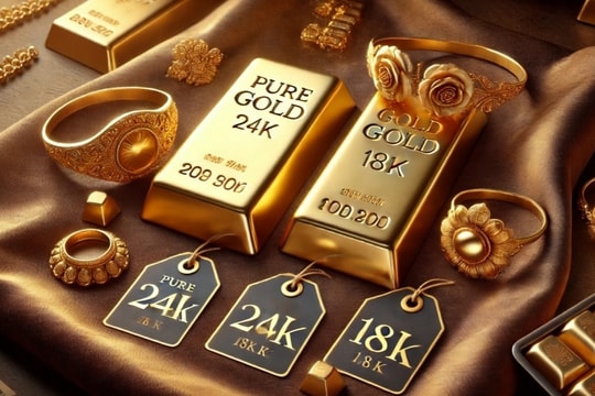 Giá vàng lại dậy sóng - Cách phân biệt vàng ta và vàng tây để không nhầm lẫn?
