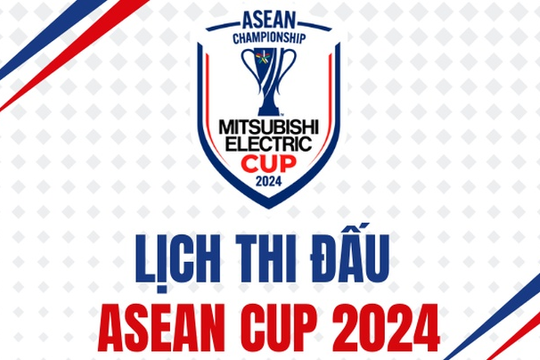 Lịch thi đấu AFF Cup (ASEAN Cup) 2024 ngày 14/12: Thái Lan và Singapore sẵn sàng cho cuộc đua bảng A