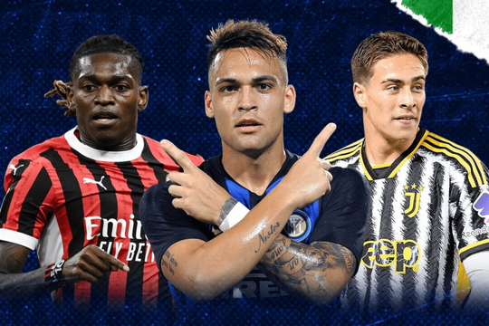 Lịch thi đấu Serie A vòng 17 mùa giải 2024/2025: Verona vs Milan; Monza vs Juventus; Inter vs Calcio Como