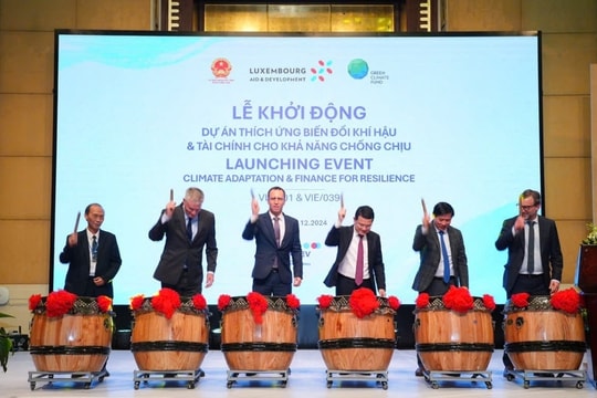 Agribank tham gia vào hai dự án lớn về tăng cường khả năng thích ứng với biến đổi khí hậu