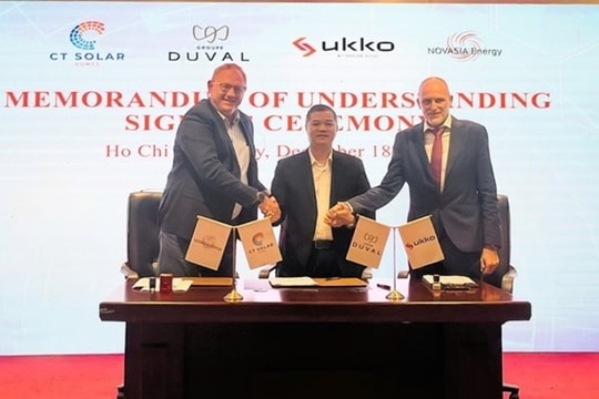 Cú bắt tay 500 triệu USD của CT Solar Home và Novaren ASIA, Novasia Energy, Groupe Duval, Ukko Renewable, SAPI phát triển năng lượng mặt trời áp mái