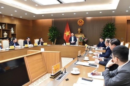 Phó Thủ tướng Hồ Đức Phớc chủ trì cuộc họp tái cơ cấu Ngân hàng phát triển Việt Nam (VDB)