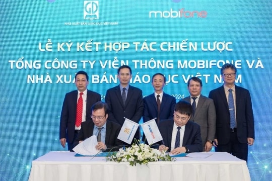 MobiFone hợp tác chiến lược với Nhà Xuất bản Giáo dục Việt Nam
