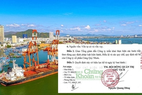 Cảng Quy Nhơn công bố đối tác trúng gói thầu gần 170 tỷ đồng