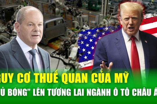 Ngành ô tô châu Âu đối mặt khó khăn kép: Cạnh tranh EV và thuế quan Mỹ