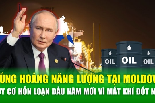 Khủng hoảng năng lượng tại Moldova: Cảnh báo hỗn loạn đầu năm 2025