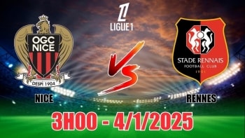 Nhận định Nice vs Rennes (3h00, 4/1/2025) bóng đá Ligue 1 Pháp: Chủ nhà thắng sát nút