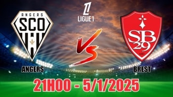 Nhận định Angers vs Brest (21h00, 5/1/2025) bóng đá Ligue 1 Pháp: 3 điểm xa nhà