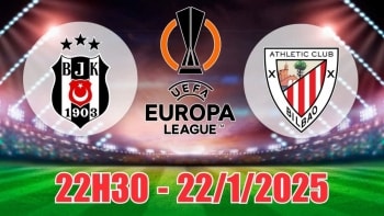 Nhận định C2 Besiktas vs Athletic Bilbao (22h30, 22/1) bóng đá Europa League 2025: Tin cửa trên có “quà”