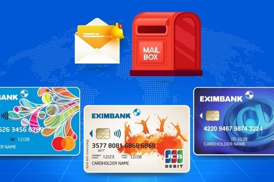 Eximbank sắp ngừng cung cấp sao kê thẻ tín dụng qua email và bưu điện