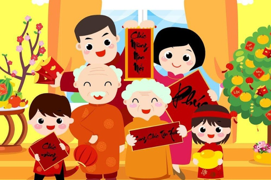 Tết Ất Tỵ 2025: Thơ chúc thọ ông bà "chuẩn đỉnh", phúc lộc dồi dào quanh năm