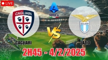 Nhận định Cagliari vs Lazio (2h45, 4/2) bóng đá Serie A hôm nay: Cửa trên thắng cách biệt