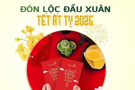 Ngân hàng tung loạt chương trình lì xì, quà tặng hấp dẫn dịp Tết Ất Tỵ 2025