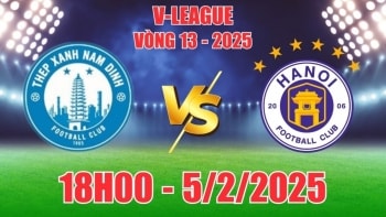 Nhận định Thép Xanh Nam Định vs Hà Nội FC (18h00, 5/2) bóng đá V-League 2025: Chủ nhà sa sút, khách có điểm mang về