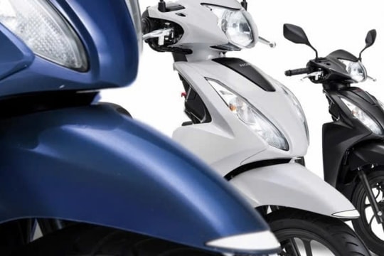 Mẫu xe máy sinh đôi với Honda Vision ra mắt phiên bản mới với giá "hạt dẻ", "uống" xăng cực ít