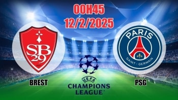 Nhận định C1 Brest vs PSG (00h45, 12/2) bóng đá Champions League Play-off: Chiến thắng sát nút cho PSG