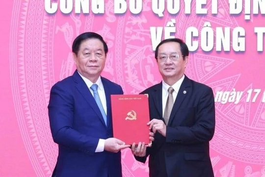 Ông Huỳnh Thành Đạt giữ chức Phó Trưởng Ban Tuyên giáo và Dân vận Trung ương