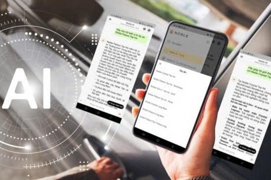 Thúc đẩy thanh khoản bất động sản bằng tiên phong ứng dụng AI trên Noble App