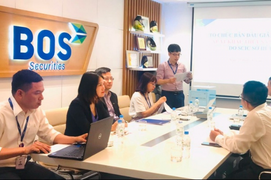 Chứng khoán BOS bị đình chỉ hoạt động mua chứng khoán trên HOSE và HNX