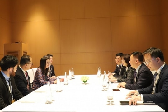 Chủ tịch Ủy ban Chứng khoán Nhà nước tiếp và làm việc với Chủ tịch IOSCO APRC